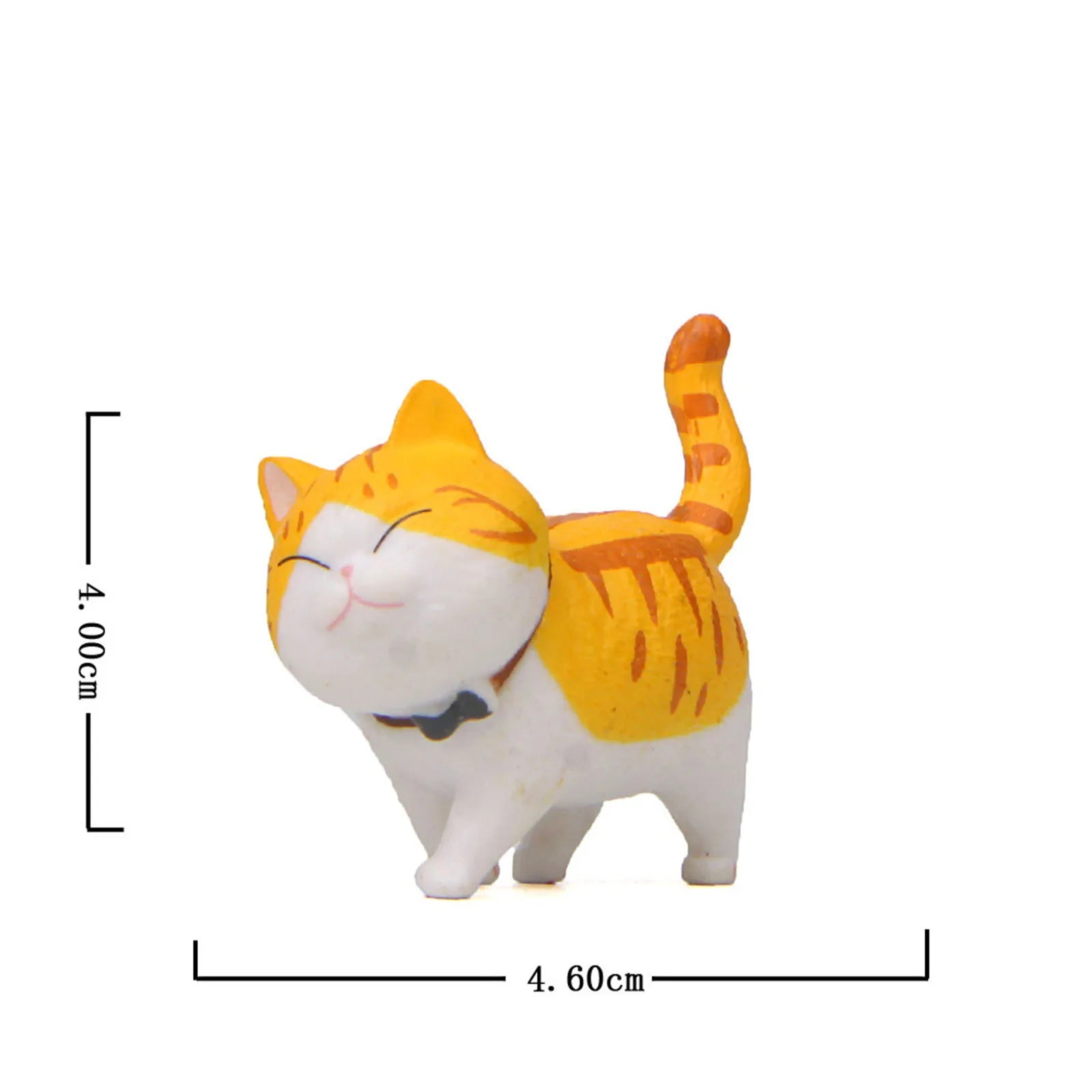 Kawaii Bell Cat Figurine