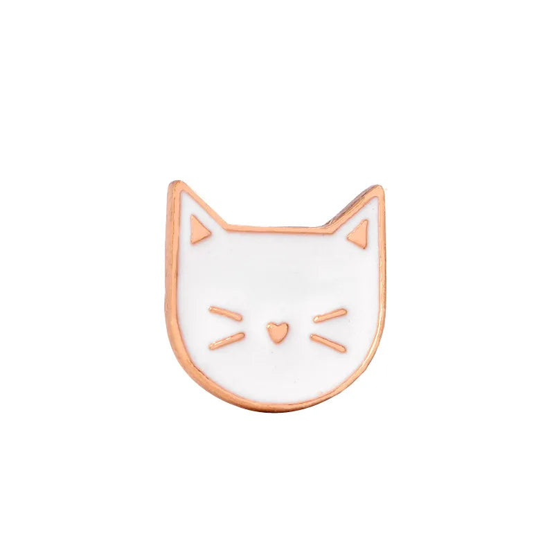 Cute Cartoon Cat Lapel Pin