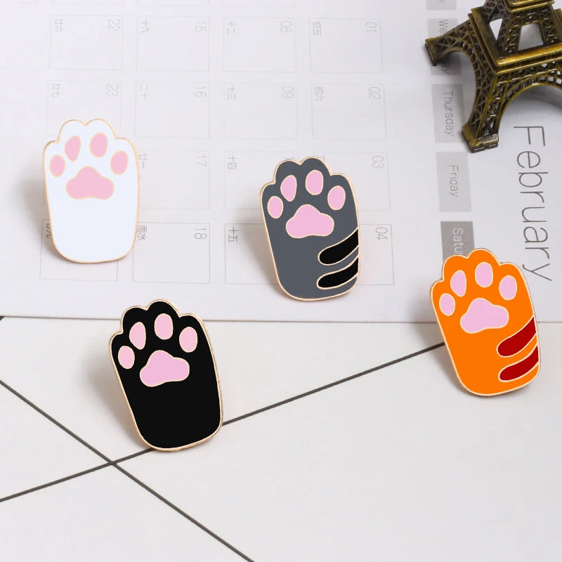 Cute Cartoon Cat Lapel Pin