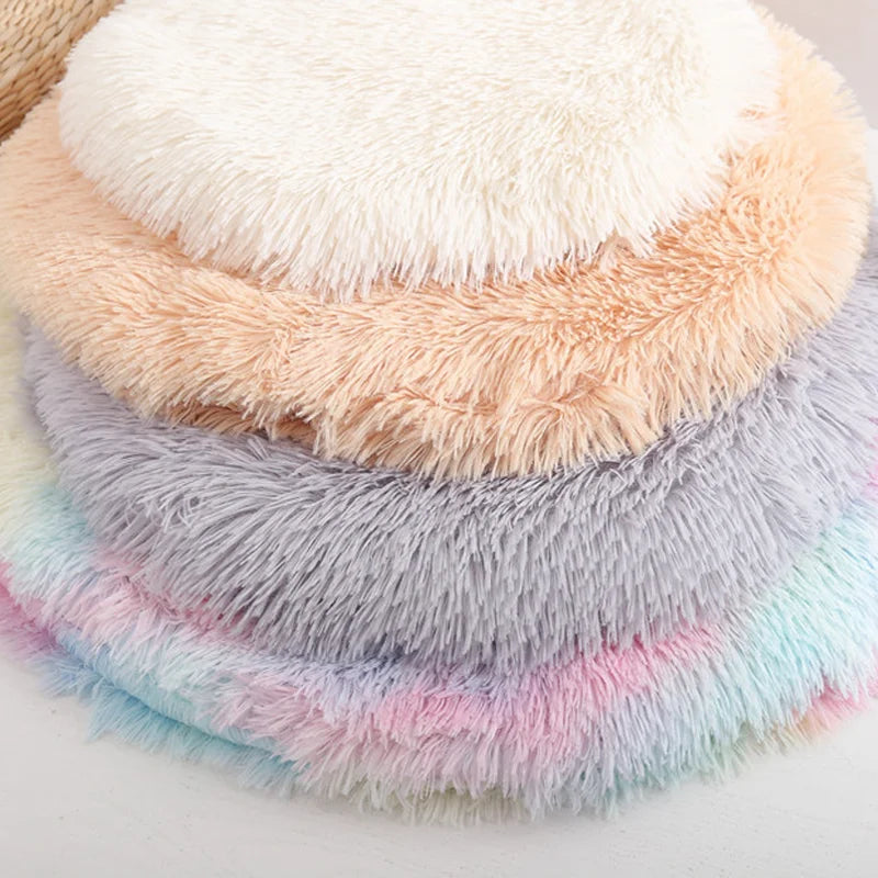 Plush Round Pet Bed Mat