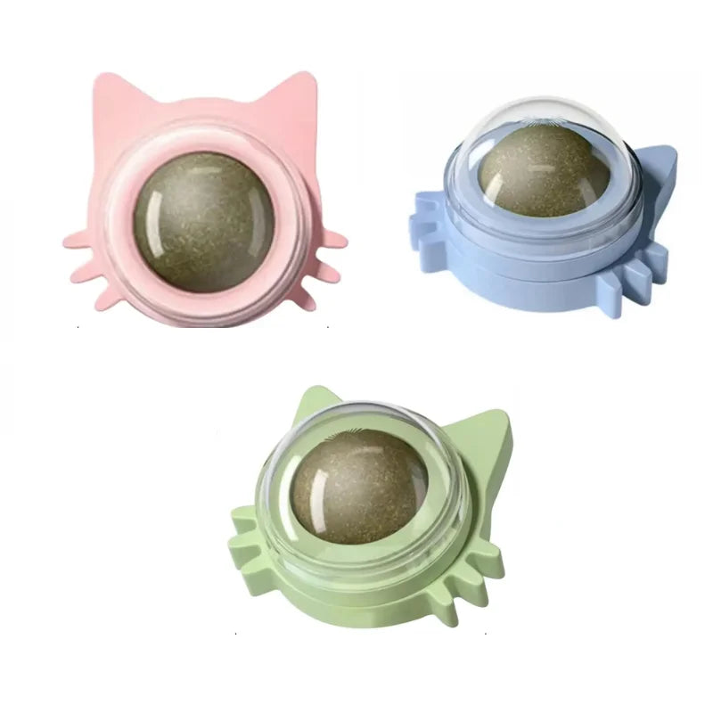 Catnip Lickable Chewing Balls