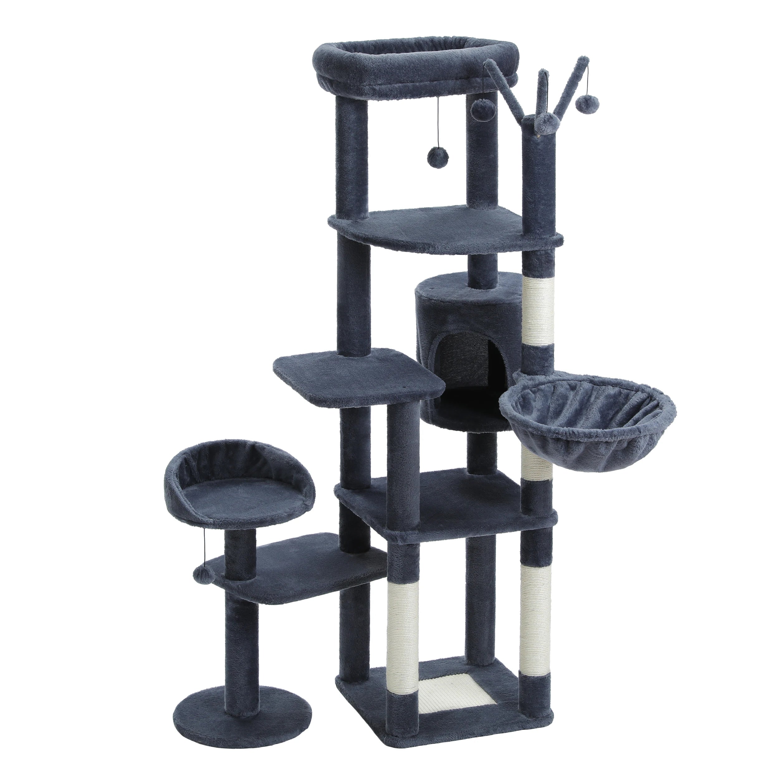 Large Cat Tree with Big Hammock