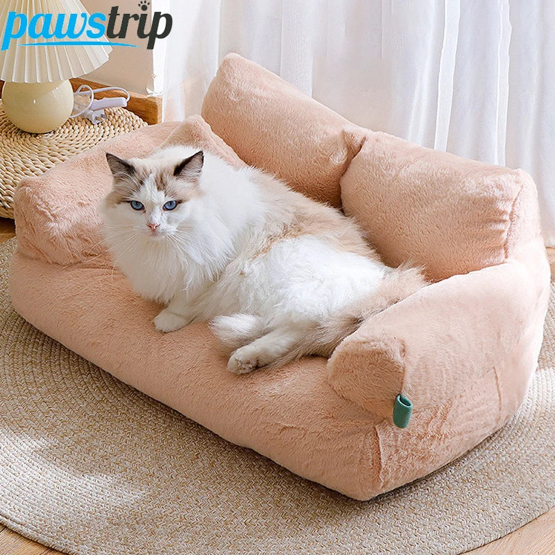 Luxury Plush Cat & Dog Bed