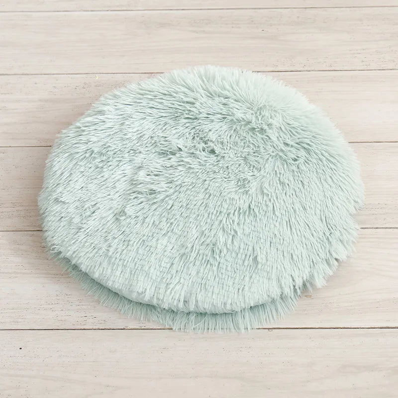 Plush Round Pet Bed Mat