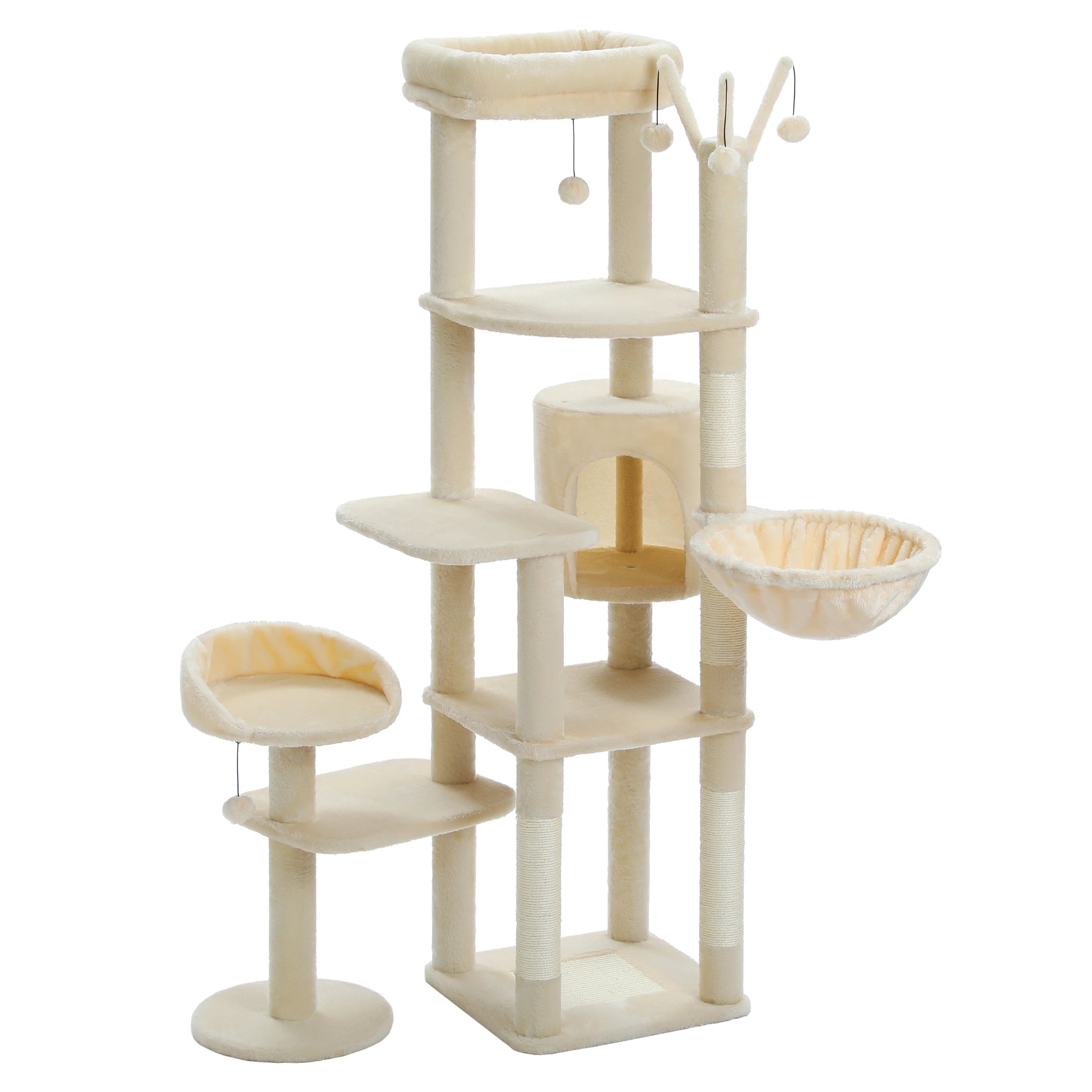 Large Cat Tree with Big Hammock