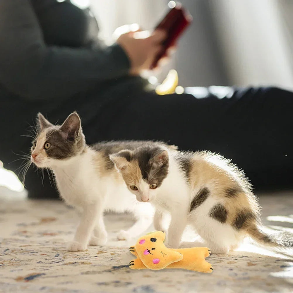 Cute Animal Catnip Chew Toys