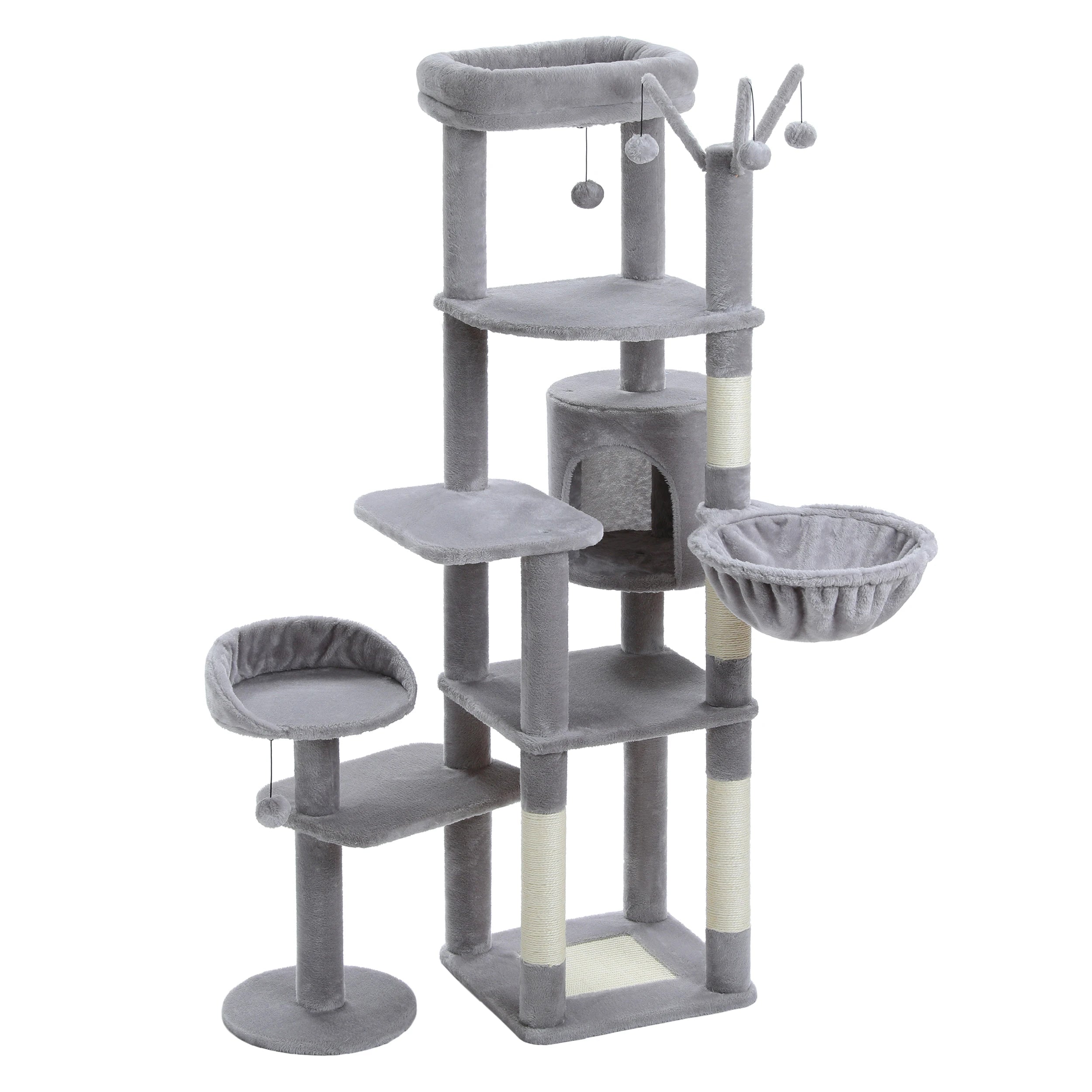 Large Cat Tree with Big Hammock