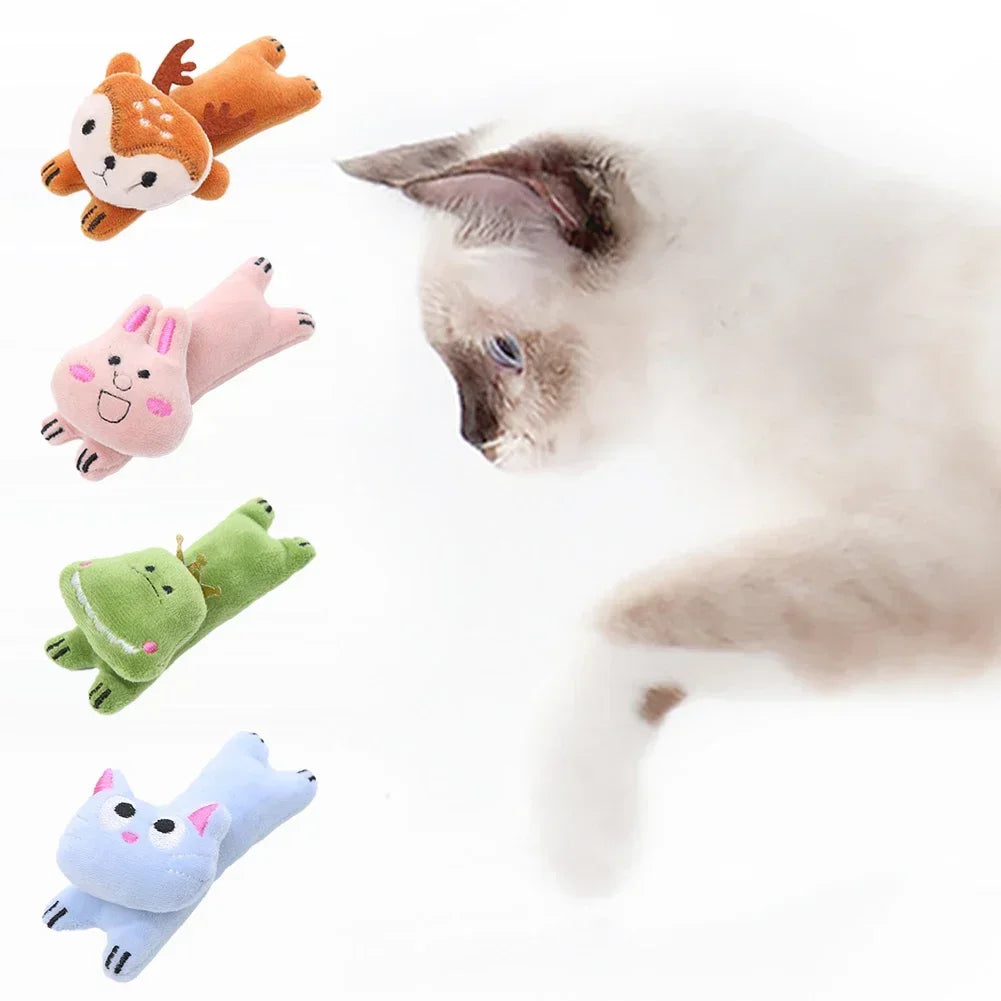 Cute Animal Catnip Chew Toys
