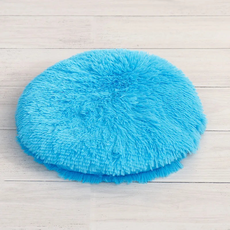 Plush Round Pet Bed Mat