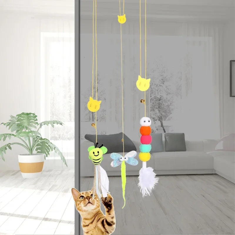Hanging Retractable Cat Toy