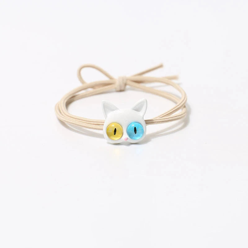 Cute Green Monster Cat Eyes Ring