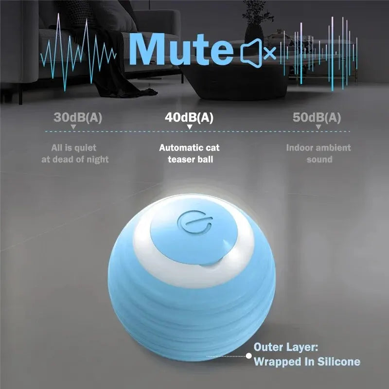 Self-Moving Interactive Cat Ball