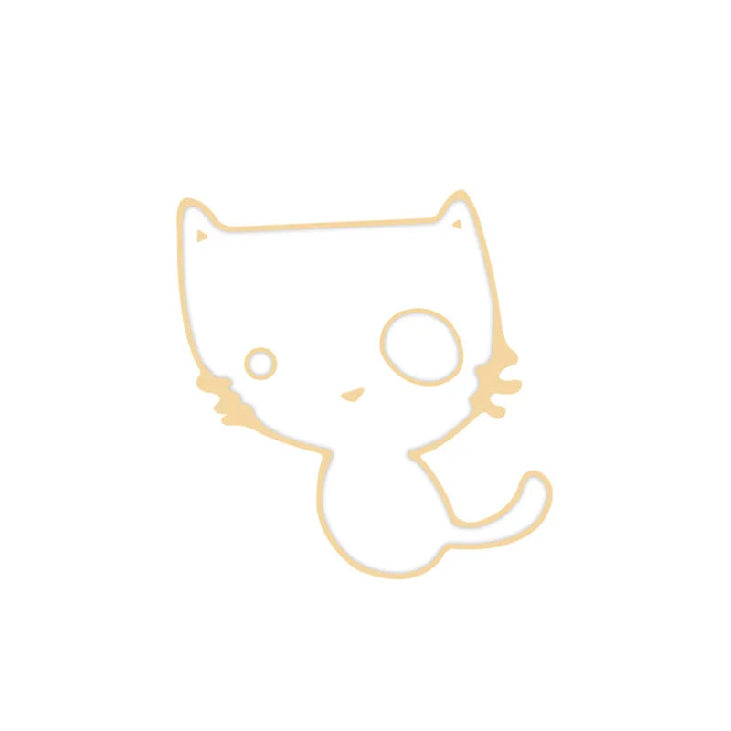 Black & White Cat Enamel Pin