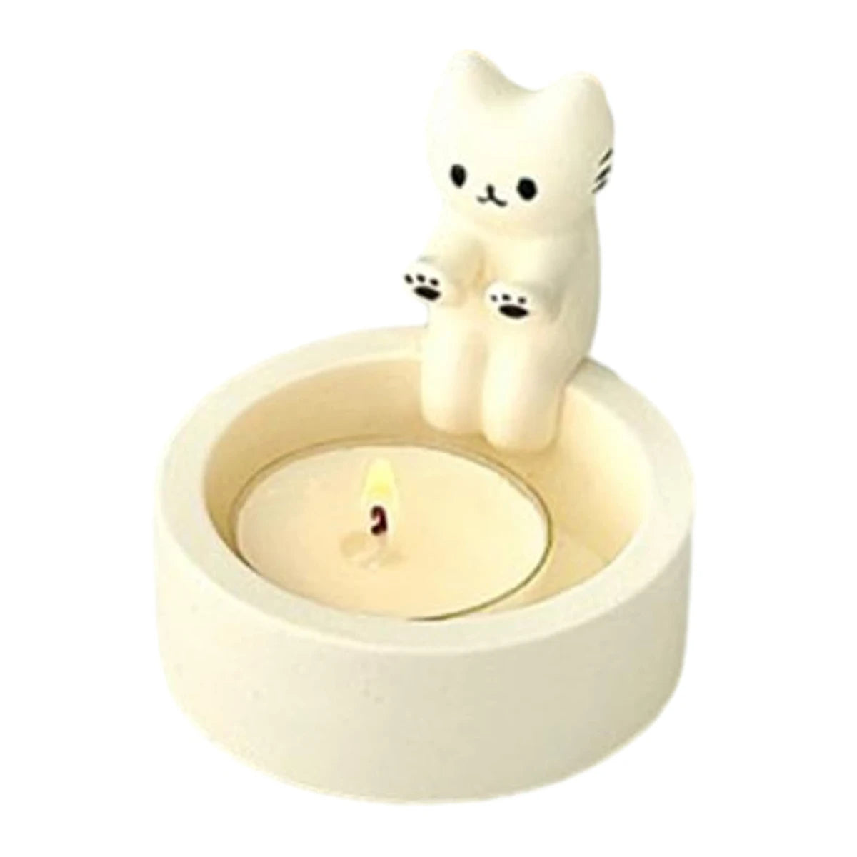 Mini Cat Aromatherapy Candlestick