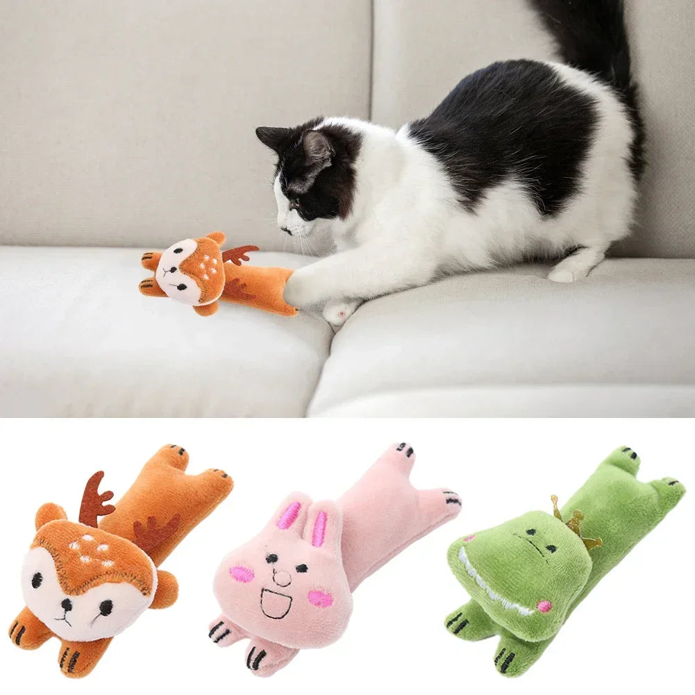Cute Animal Catnip Chew Toys