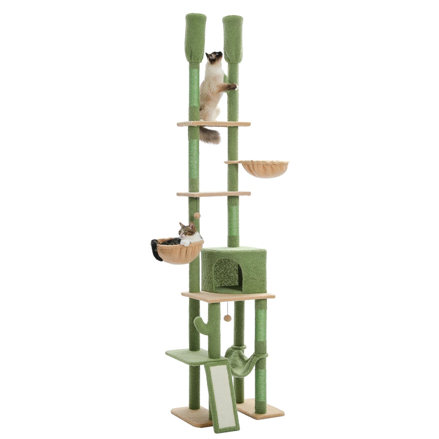 Cactus Floor-to-Ceiling Cat Tree