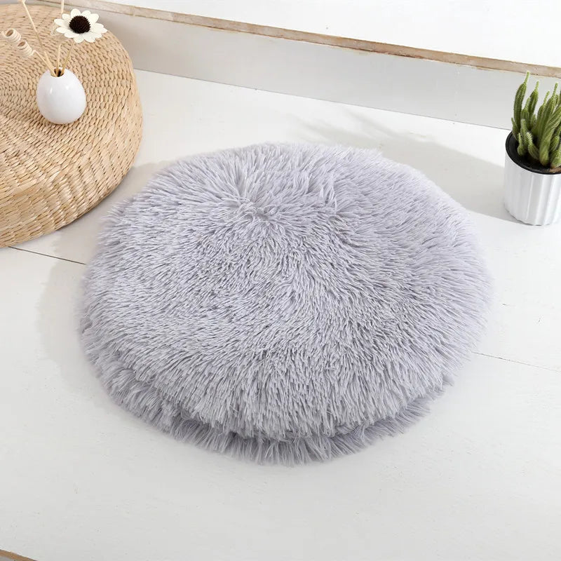 Plush Round Pet Bed Mat